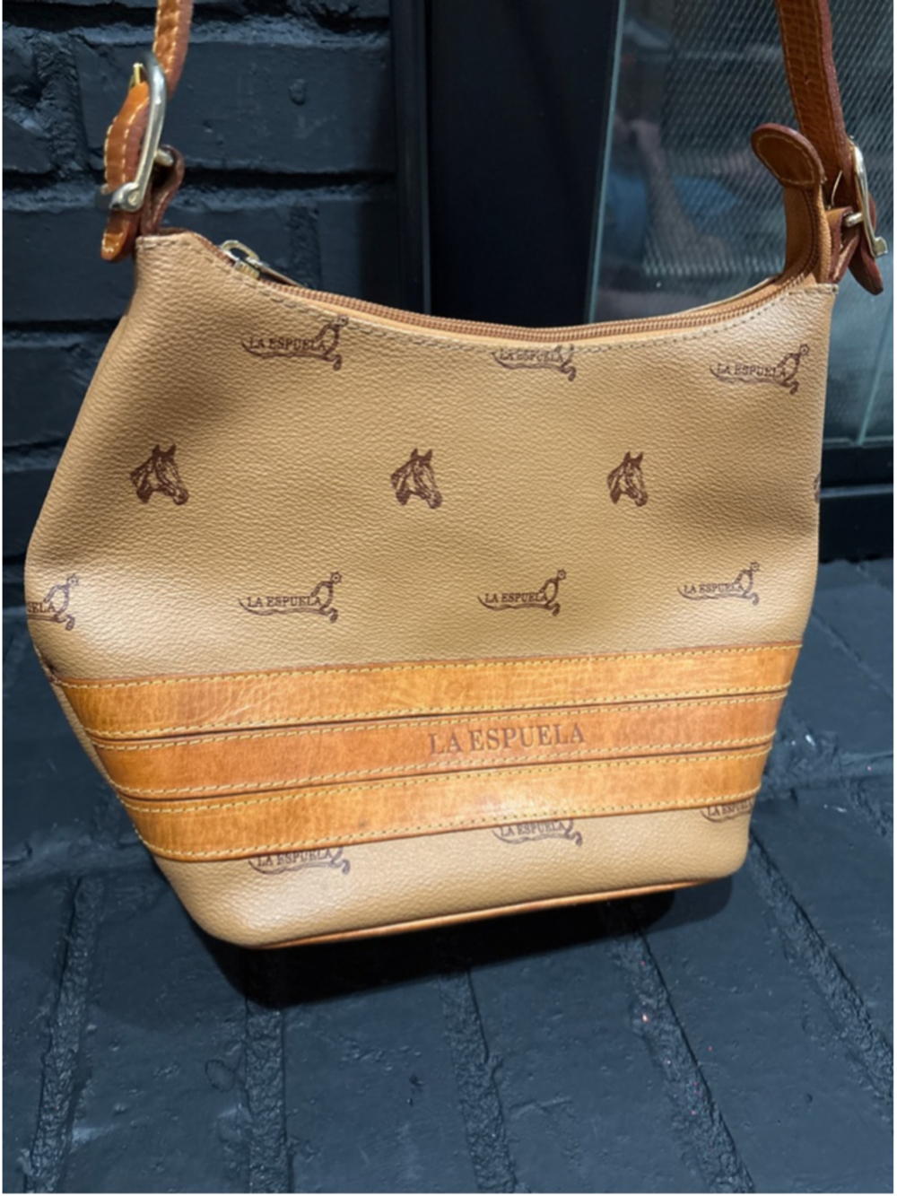 Women's Pena - Ramirez Tan & Brown Shoulder Bag, One Size